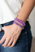 Load image into Gallery viewer, Layered Luster - Purple freeshipping - Sassy Sparkles $5 Jewelry
