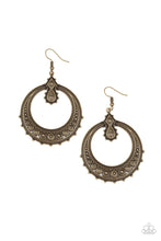 Load image into Gallery viewer, Paparazzi Solar Orbit - Brass - VENDOR _NAME - Sassy Sparkles $5 Jewelry
