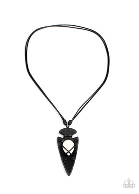 Paparazzi Hold Your Arrowhead Up High - White - VENDOR _NAME - Sassy Sparkles $5 Jewelry