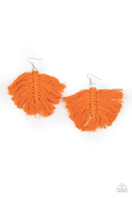 Macrame Mamba - Orange freeshipping - Sassy Sparkles $5 Jewelry