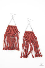 Load image into Gallery viewer, Paparazzi Macrame Jungle - Brown - VENDOR _NAME - Sassy Sparkles $5 Jewelry
