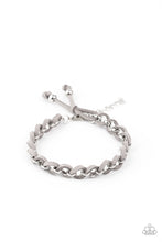 Load image into Gallery viewer, SUEDE Side to Side - Silver freeshipping - Sassy Sparkles $5 Jewelry

