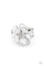 Load image into Gallery viewer, Paparazzi Hibiscus Holiday - White - VENDOR _NAME - Sassy Sparkles $5 Jewelry
