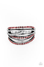 Load image into Gallery viewer, Get a Move on! - Red freeshipping - Sassy Sparkles $5 Jewelry
