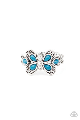 Boho Butterfly - Blue - VENDOR _NAME - Sassy Sparkles $5 Jewelry