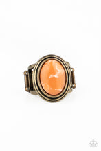 Load image into Gallery viewer, Cliff Dweller Demure - Orange - VENDOR _NAME - Sassy Sparkles $5 Jewelry
