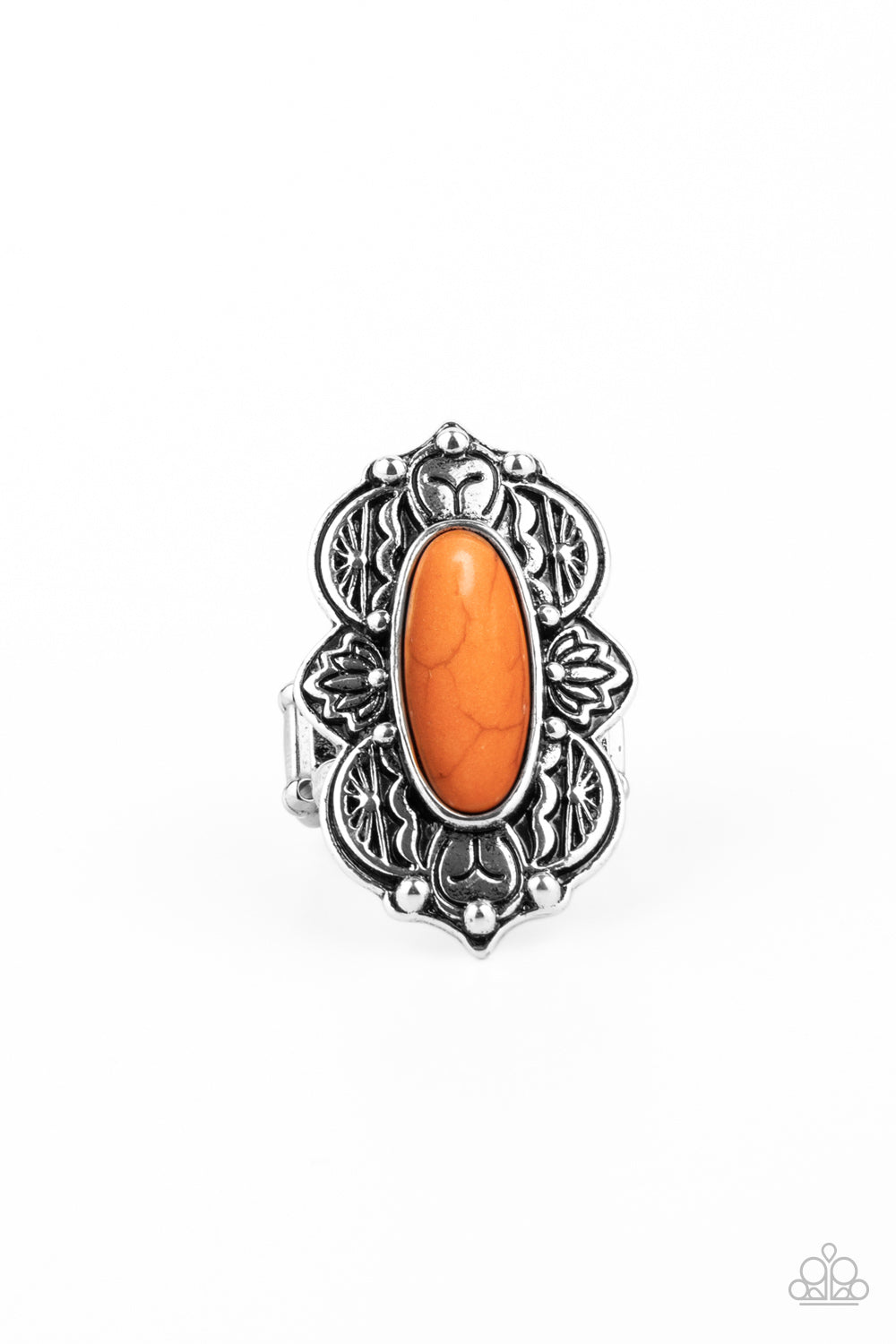 Lotus Oasis - Orange freeshipping - Sassy Sparkles $5 Jewelry