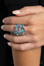 Load image into Gallery viewer, Blooming Banquet - Blue - VENDOR _NAME - Sassy Sparkles $5 Jewelry
