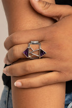 Load image into Gallery viewer, Making Me Edgy - Purple freeshipping - Sassy Sparkles $5 Jewelry
