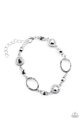 Wedding Day Demure - Silver - VENDOR _NAME - Sassy Sparkles $5 Jewelry