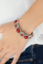 Load image into Gallery viewer, Garden Flair - Red freeshipping - Sassy Sparkles $5 Jewelry
