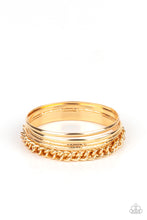 Load image into Gallery viewer, A Piece of The Action - Gold - VENDOR _NAME - Sassy Sparkles $5 Jewelry
