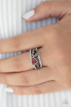 Load image into Gallery viewer, You Make My Heart Bling - Red

