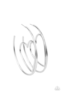 Paparazzi Love At First Bright - Silver - VENDOR _NAME - Sassy Sparkles $5 Jewelry