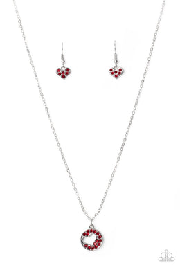 Paparazzi Bare Your Heart - Red - VENDOR _NAME - Sassy Sparkles $5 Jewelry