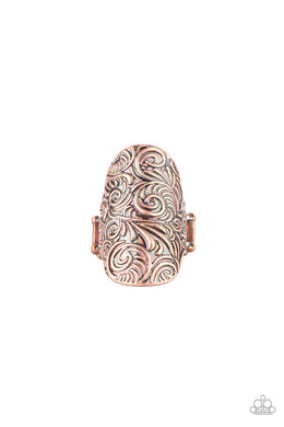 Paisley Paradise - Copper freeshipping - Sassy Sparkles $5 Jewelry