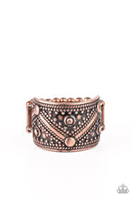Load image into Gallery viewer, Paparazzi Primal Patterns - Copper - VENDOR _NAME - Sassy Sparkles $5 Jewelry
