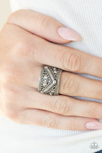 Load image into Gallery viewer, Paparazzi Primal Patterns - Silver - VENDOR _NAME - Sassy Sparkles $5 Jewelry
