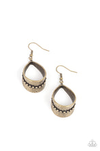 Load image into Gallery viewer, STIRRUP Some Trouble - Brass freeshipping - Sassy Sparkles $5 Jewelry
