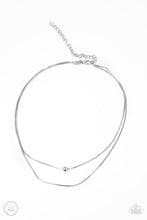 Load image into Gallery viewer, Paparazzi Super Slim Choker - Silver - VENDOR _NAME - Sassy Sparkles $5 Jewelry
