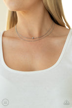 Load image into Gallery viewer, Paparazzi Super Slim Choker - Silver - VENDOR _NAME - Sassy Sparkles $5 Jewelry

