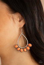 Load image into Gallery viewer, Stone Sky - Orange freeshipping - Sassy Sparkles $5 Jewelry
