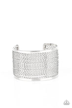 Load image into Gallery viewer, Paparazzi Stacked Sensation - Silver - VENDOR _NAME - Sassy Sparkles $5 Jewelry
