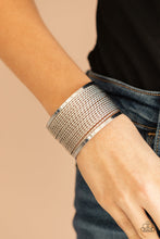 Load image into Gallery viewer, Paparazzi Stacked Sensation - Silver - VENDOR _NAME - Sassy Sparkles $5 Jewelry
