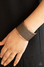 Load image into Gallery viewer, Paparazzi Stacked Sensation - Copper - VENDOR _NAME - Sassy Sparkles $5 Jewelry
