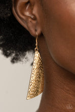 Load image into Gallery viewer, Paparazzi Ready The Troops - Gold - VENDOR _NAME - Sassy Sparkles $5 Jewelry
