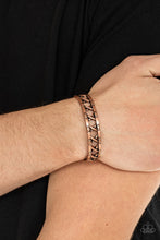 Load image into Gallery viewer, Paparazzi In Over Your Metalhead - Copper - VENDOR _NAME - Sassy Sparkles $5 Jewelry
