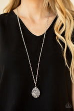 Load image into Gallery viewer, Paparazzi Wearable Wildflowers - Silver - VENDOR _NAME - Sassy Sparkles $5 Jewelry
