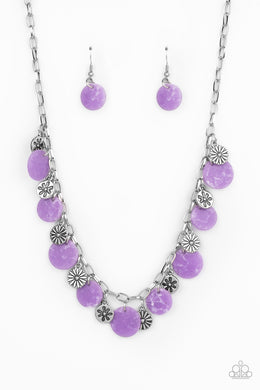 Flower Powered - Purple freeshipping - Sassy Sparkles $5 Jewelry