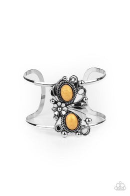 Paparazzi Mojave Flower Girl - Yellow - VENDOR _NAME - Sassy Sparkles $5 Jewelry