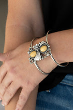 Load image into Gallery viewer, Paparazzi Mojave Flower Girl - Yellow - VENDOR _NAME - Sassy Sparkles $5 Jewelry
