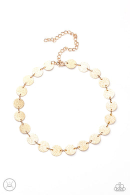 Paparazzi Reflection Detection - Gold - VENDOR _NAME - Sassy Sparkles $5 Jewelry