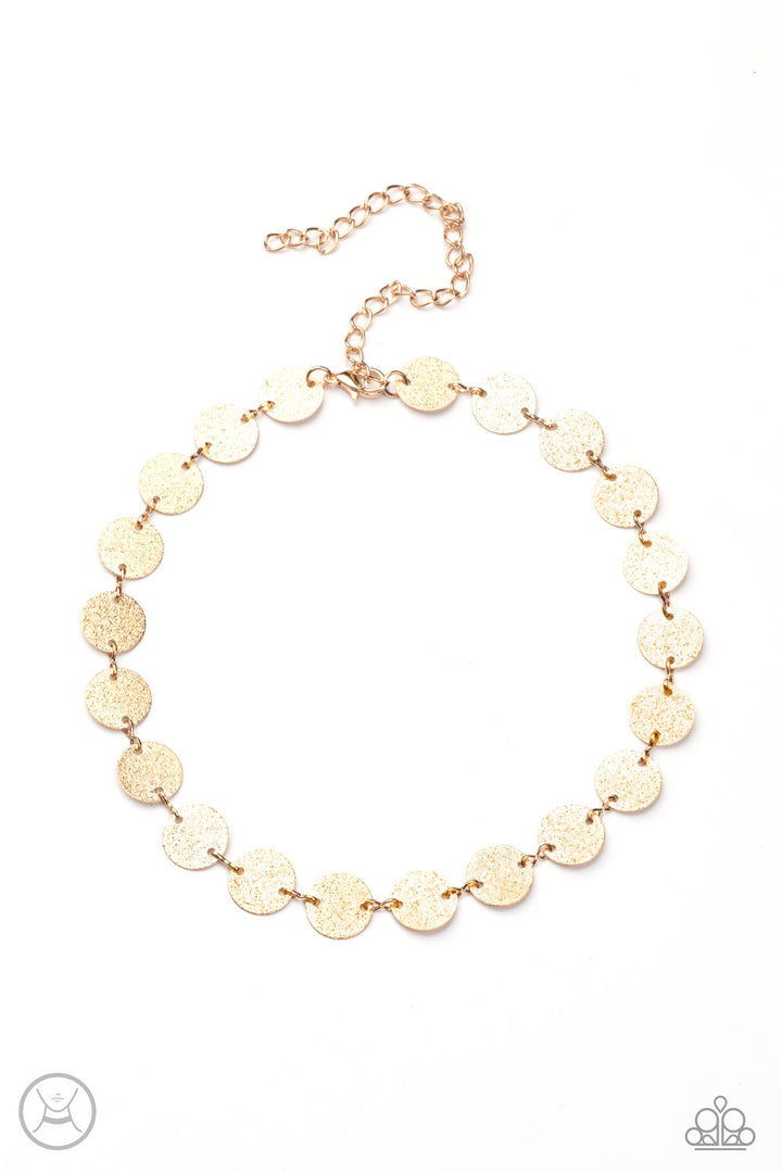 Paparazzi Reflection Detection - Gold - VENDOR _NAME - Sassy Sparkles $5 Jewelry