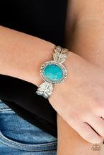Load image into Gallery viewer, Paparazzi Western Wings - Blue - VENDOR _NAME - Sassy Sparkles $5 Jewelry
