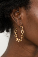 Load image into Gallery viewer, Paparazzi Stronger Together - Gold - VENDOR _NAME - Sassy Sparkles $5 Jewelry
