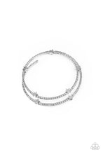 Load image into Gallery viewer, Paparazzi Let Freedom Bling - Silver - VENDOR _NAME - Sassy Sparkles $5 Jewelry
