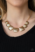 Load image into Gallery viewer, Paparazzi Keeping It Relic - Gold - VENDOR _NAME - Sassy Sparkles $5 Jewelry
