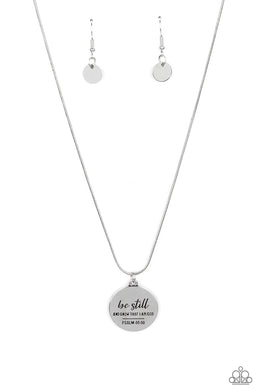 Be Still - Silver - VENDOR _NAME - Sassy Sparkles $5 Jewelry