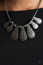 Load image into Gallery viewer, Paparazzi Gallery Goddess - Black - VENDOR _NAME - Sassy Sparkles $5 Jewelry
