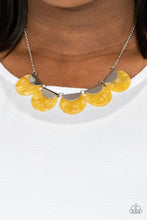 Load image into Gallery viewer, Paparazzi Mermaid Oasis - Yellow - VENDOR _NAME - Sassy Sparkles $5 Jewelry
