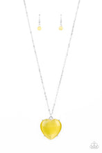 Load image into Gallery viewer, Paparazzi Warmhearted Glow - Yellow - VENDOR _NAME - Sassy Sparkles $5 Jewelry
