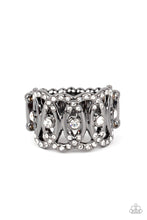 Load image into Gallery viewer, Paparazzi Oval Ruled - Black - VENDOR _NAME - Sassy Sparkles $5 Jewelry
