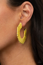 Load image into Gallery viewer, Paparazzi Fabulously Fiesta - Yellow - VENDOR _NAME - Sassy Sparkles $5 Jewelry
