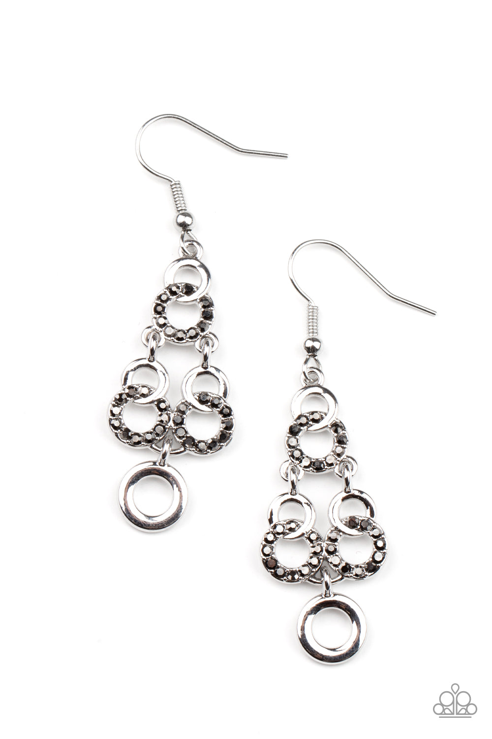 Luminously Linked - Silver - VENDOR _NAME - Sassy Sparkles $5 Jewelry