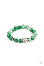 Load image into Gallery viewer, Paparazzi Soothes The Soul - Green - VENDOR _NAME - Sassy Sparkles $5 Jewelry
