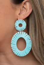 Load image into Gallery viewer, Paparazzi Foxy Flamenco - Blue - VENDOR _NAME - Sassy Sparkles $5 Jewelry
